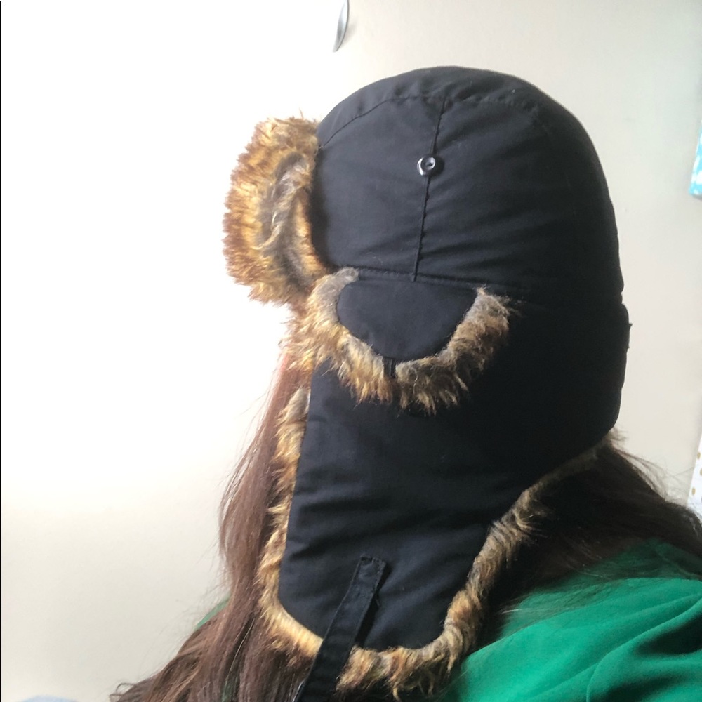 Tough Headwear Winter Snow Hat With Faux Fur